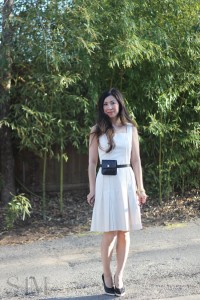 style of sam, chanel bum bag, how to wear a waist bag