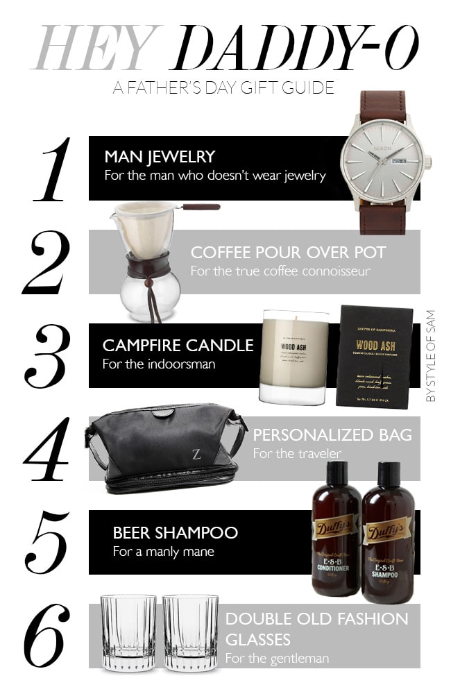 style of sam, father's day gift guide, what to get for father's day