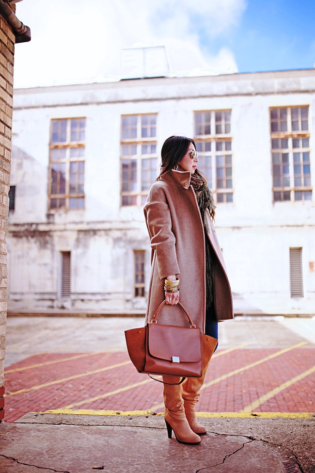 style of sam, max mara ragni coat, how to wear a camel coat, high fashion home boutique