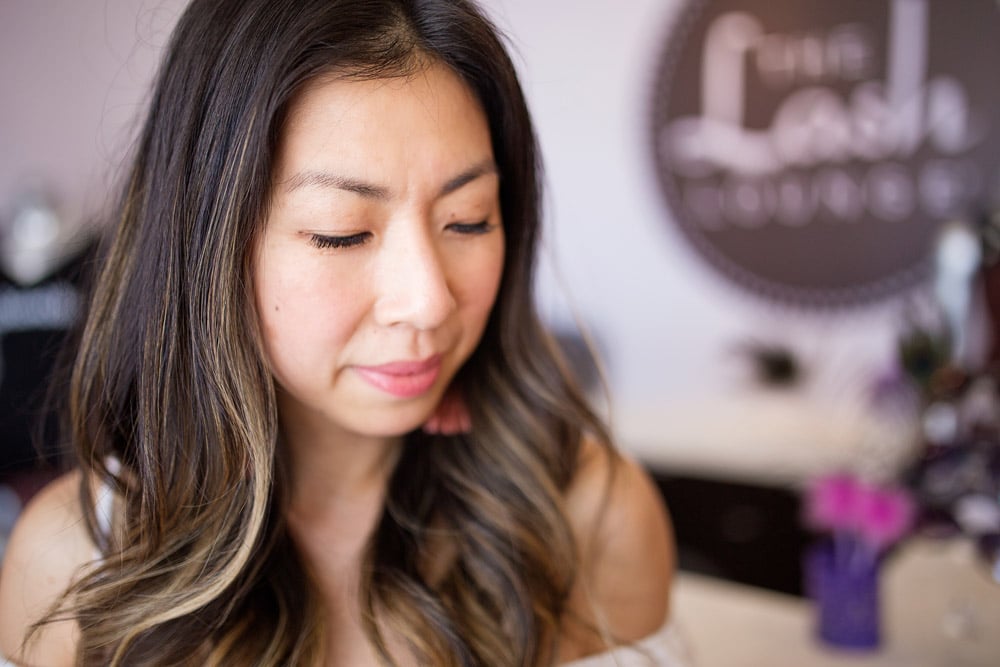 The Lash Lounge Alliance Review, after lash extensions