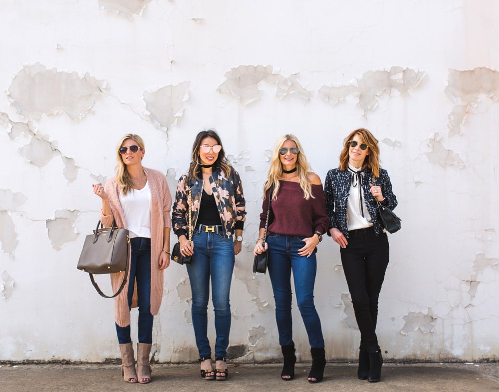 chic at every age blogger friends wearing NYDJ uplift jeans