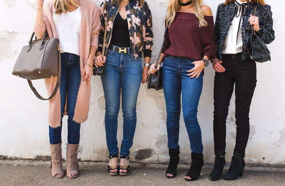 chic at every age blogger friends wearing NYDJ uplift jeans
