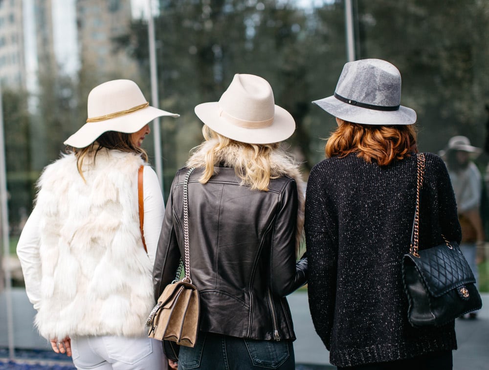 3 different ways to wear a winter hat, chic at every age