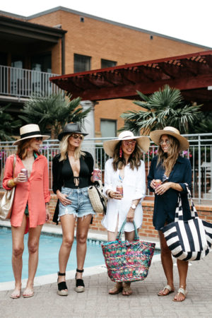 how to wear a button up swim cover up at any age