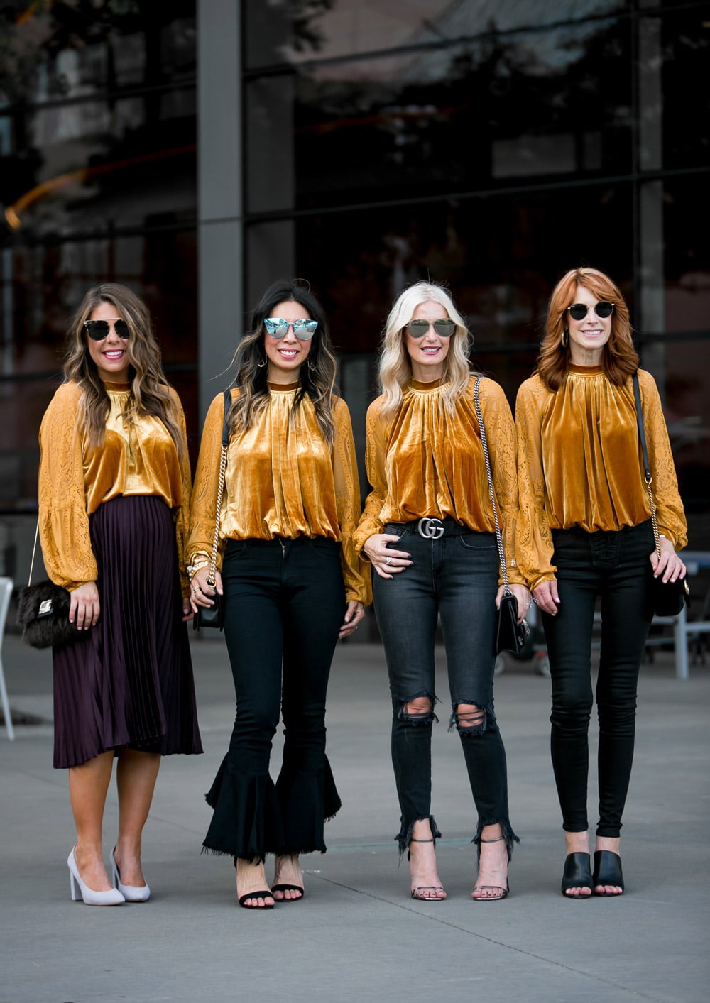 how to wear marigold free people dream team velvet lace top 