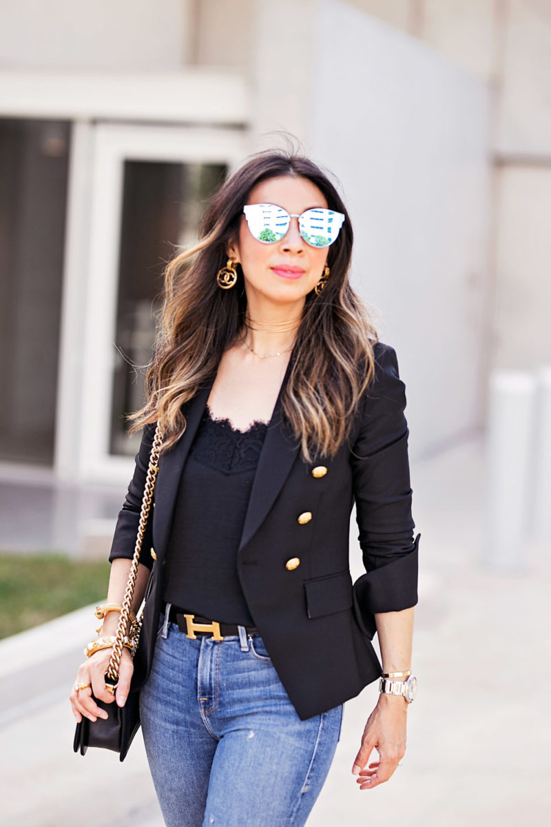 Veronica Beard Hugh Blazer Jacket | Thanksgiving Outfit Ideas