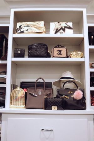 style of sam's closet, how to care for designer bags