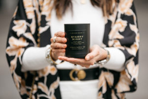 what's in the rachel zoe winter box of style 2019 starry night candle