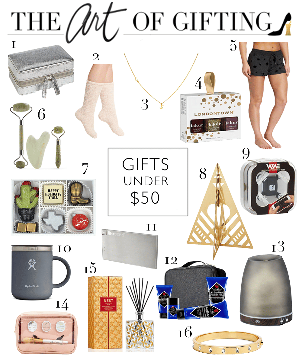 holiday gift ideas under $50