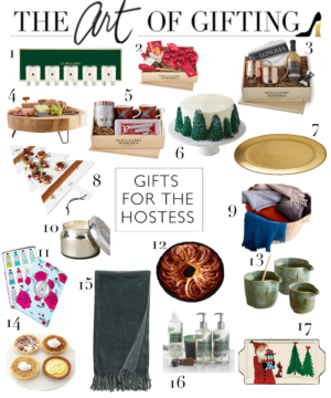 gift guide for the hostess 2019, style of sam