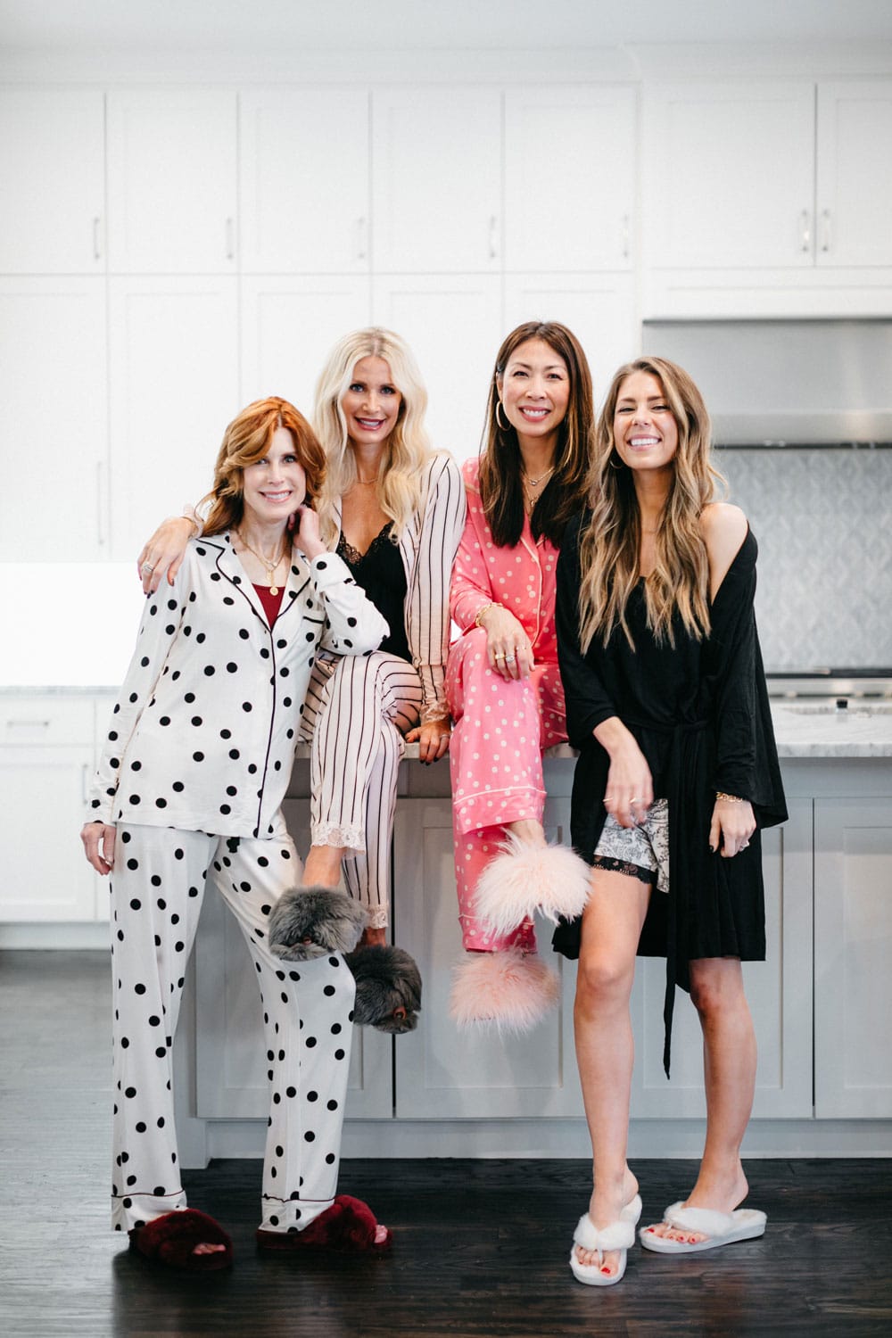 chic at every age, galentine's day pajama party, soma pjs