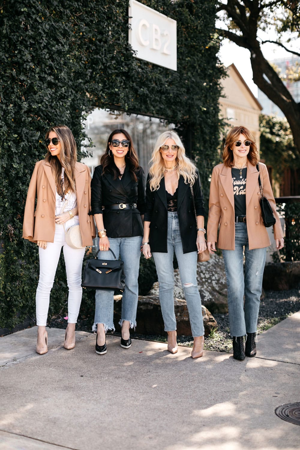 Chic at Every Age | How to Wear a Leather Blazer | Style of Sam