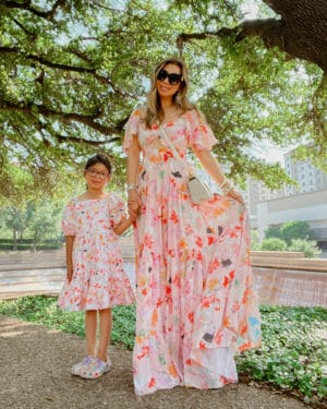 style of sam in mommy and me tanya taylor willa gown