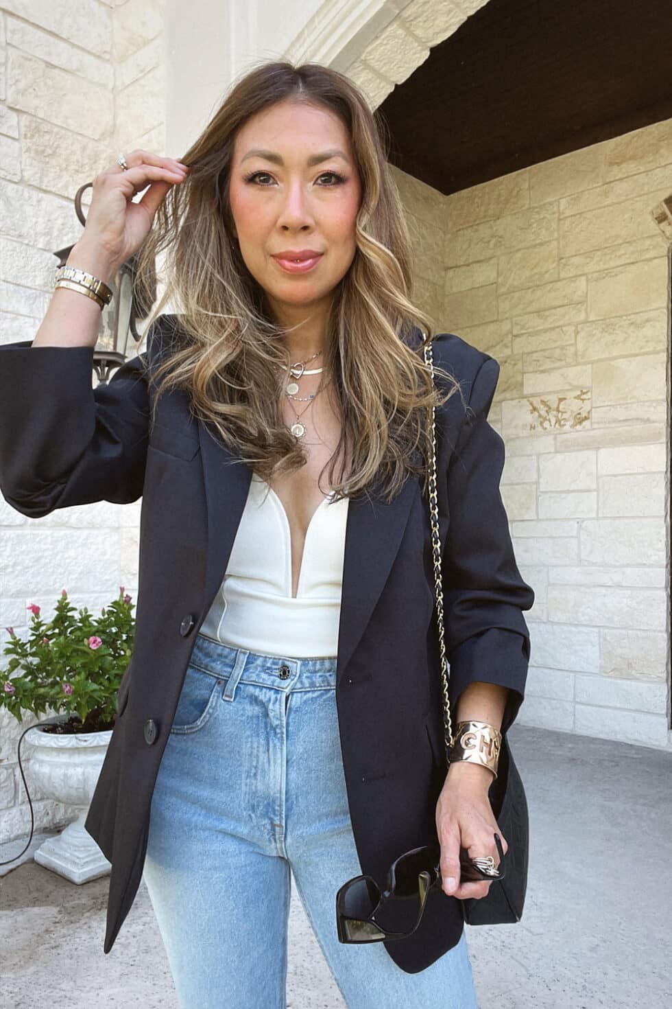 I TRIED THE SPLIT HEM JEANS TREND & I'M OBSESSED