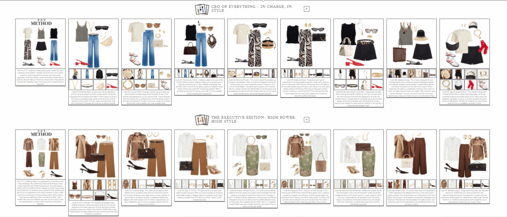 summer professional outfits by style of sam, dallas fort worth digital fashion stylist for women over 40